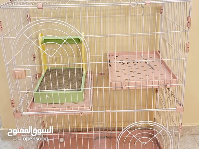 قفص جاهز للقطط او الكلاب او حيوانات اخرى