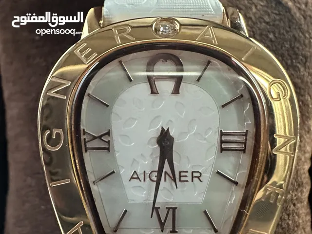 ساعة ايجنر جديدة لم تستخدم بها حبة ألماس وشكل الساعة جميل قيمتها فالوكيل 130