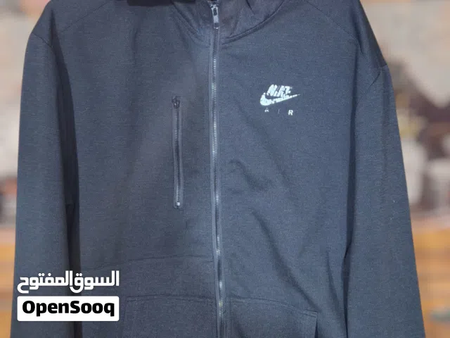 Original Nike Air Black Full-Zip Hoodie