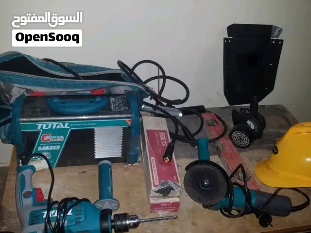 للبيع دريل كهرباءفقط أما الباقي لا جديد (استعمل مرتين فقط)
