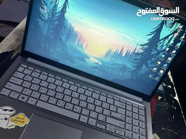 لابتوب Asus vivobook15 استخدام 8 شهور لطالب توجيهي فقط حصص بطاقات والجهاز بحالة الوكاله معه أغراضه