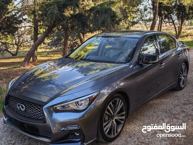 Infiniti Q50s Blue sport