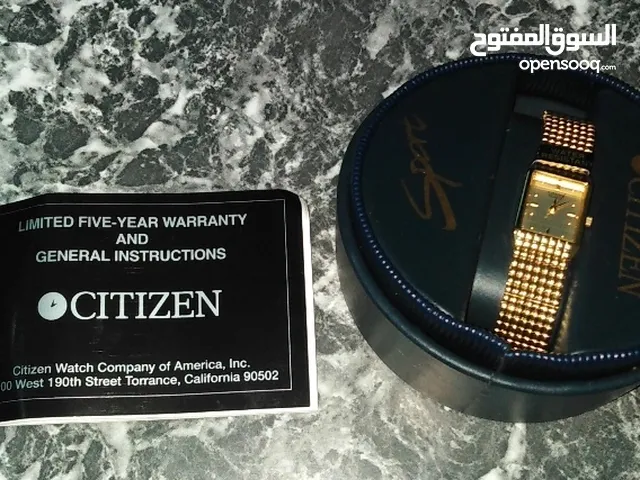 Citizen hand watch بخصم 40٪ فاخرة