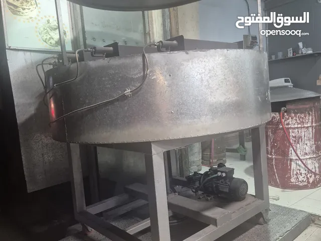 فرن طابون دوار عجانة 30 كيلو صاج لخبز الشراك طبليات خشب مستعملة فترة قصية فرن غاز +كهرباء 3 فاز