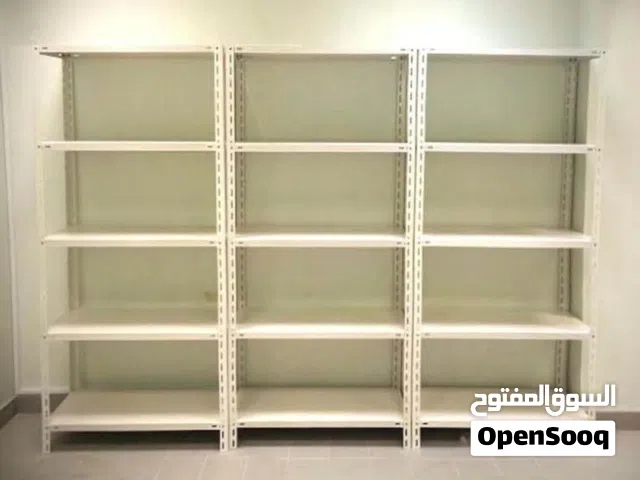 رفوف دكسون حديد تفصيل جديد للمحلات والمستودعات والشركات و المكاتب والعيادات والدوائر الحكومية  رفوف