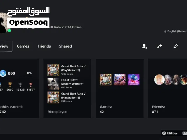 GTA Accounts and Characters for Sale in Muharraq