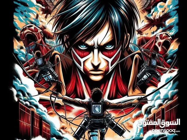 تيشرتات انمي جميع طبعات الانمي ..... ويجود لدينا طبعات تحت الطلب