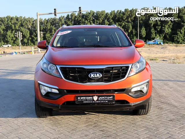 KIA SPORTAGE 2015 GCC EXCELLENT CONDITION WITHOUT ACCIDENT