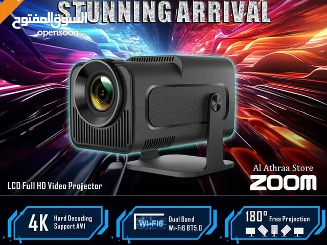 بروجكتر سينمائي الدقه4k للعرض على الحائط كأنما شاشه العرض 85 انش