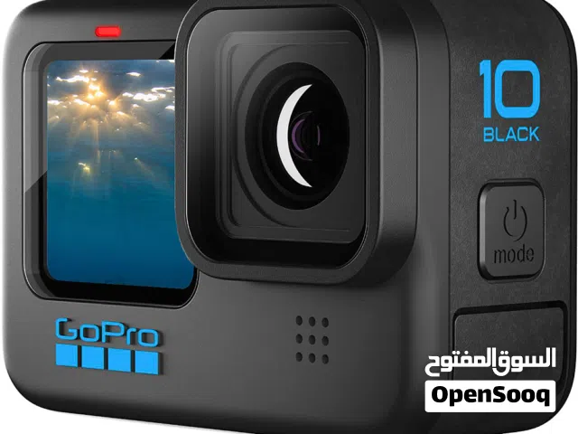 كاميرا جو برو Camera Gopro10  للتصوير الاحترافي بحالة شبه جديدة للبيع  1000