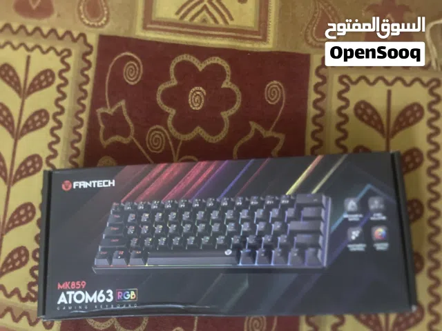 fantech mk859 atom63 gaming keyboard كيبورد جمينغ مستعمل خفيف