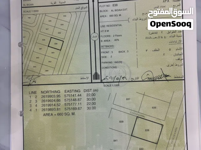 ارض للبيع في بركاء البله