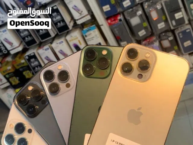 iphone 13 pro max 256g  بطاريات 89-95% مستعمل مكفول 14 يوم