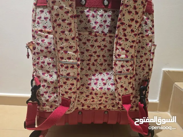 Kipling original school bags with stroller wheels and laptop protector