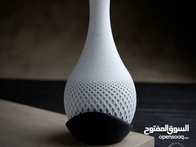 مزهريات باشكال جميلة جدا مطبوعة بتقنية 3D