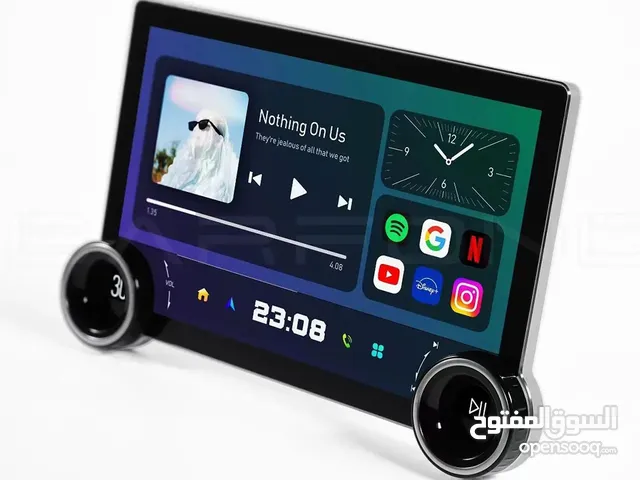 Diamond 2K Écran de voiture Android de 10,1 pouces compatible Apple CarPlay Android Auto – شاشة ذكية