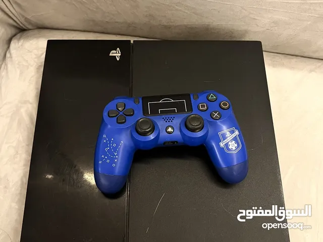 Playstation 4 + Blue Controller + Micro Cable