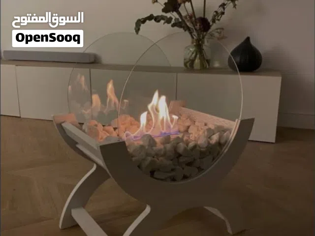 كانون رمضان – دفء ولمّة   كامل مع حجر ديكور  شكل تراثي أني