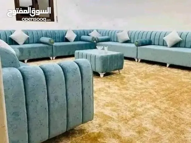 جلسات خليجيه  17 مقعد  طقم طربيزاط + مراكي مع مخدات