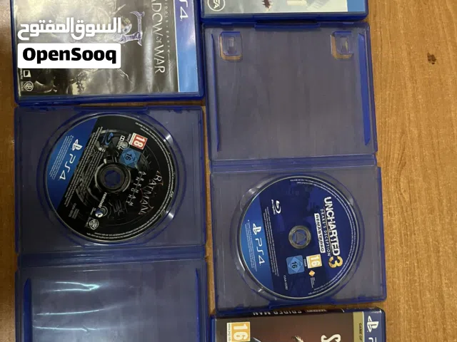 للبيع اشرطة سوني 4 بحالة ممتازة وجيدة