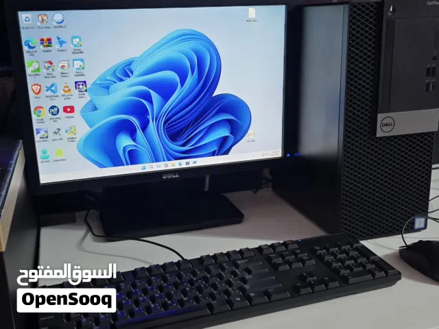 Dell Desktop Intel i7 / 16GB DDR4 Ram, 512GB~NVMe M.2 SSD including Monitor + Keyboard + Mouse