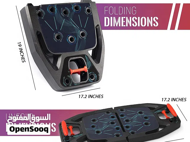 Multifunctional Board Push up / لوح متعدد الوظائف لتمارين الضغط  شامل عدة تمارين   نوعية ممتازه