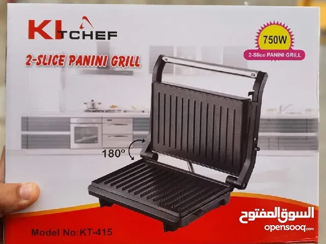 KitChef Grille panineuse 2en1 750watt KT-415