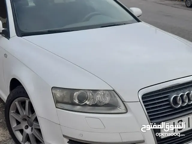 Audi/ A6 / 2009 سيارة بحالة الوكالة  جميع الاضافات فل كامل فحص كامل دهان الوكالة قطعت مسافة 108  الا