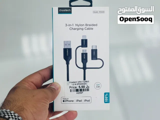 Brand New Choetech Charging Cable in Oman  Flexible reach