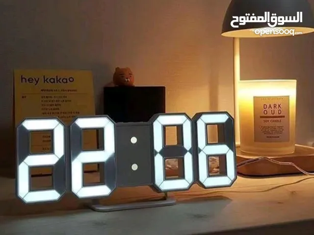 ساعة رقمية طاولة وحائط