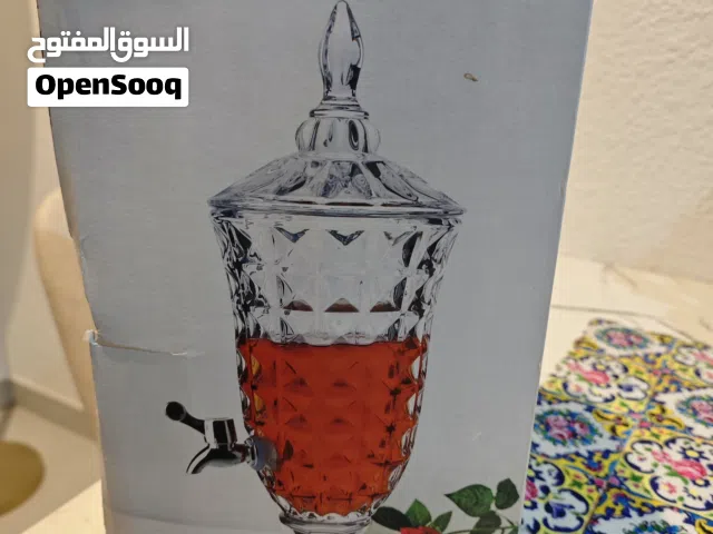 Glass Beverage Dispenser موزّع مشروبات زجاجي جديد