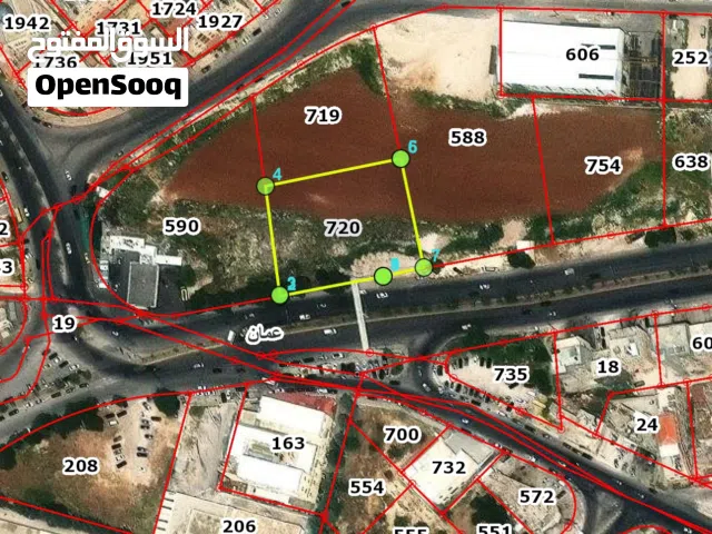 Commercial Land for Sale in Amman Al Muqabalain