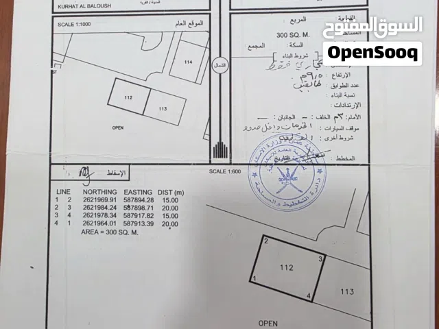 Commercial Land for Sale in Al Batinah Barka