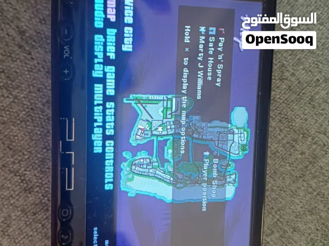بلاي ستيشن 2 مع اغراضه كاملهpsp اضافه الى بطاريه جديده
