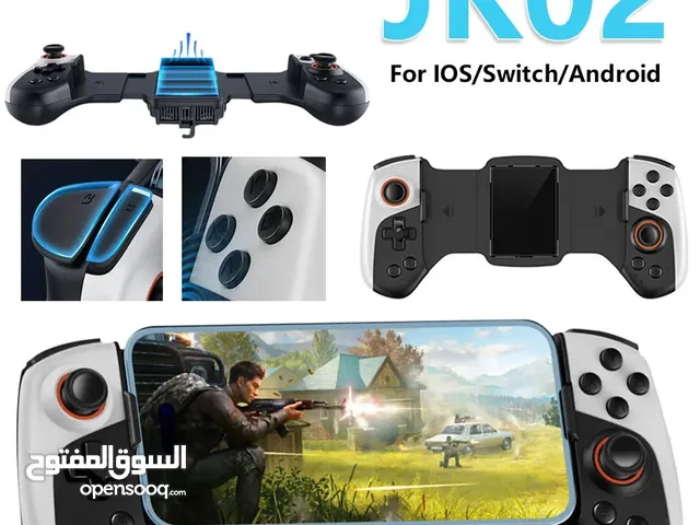JK02 Telescopic Gamepad Controller, Type-C Semiconductor Heatsink, Cooling Grip for iOS and Android