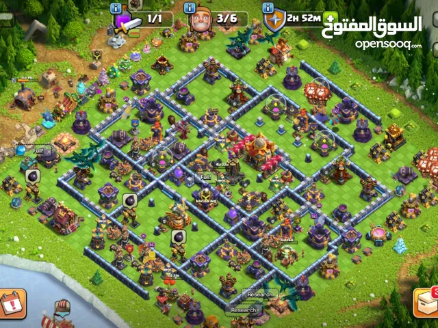 clash of clans account