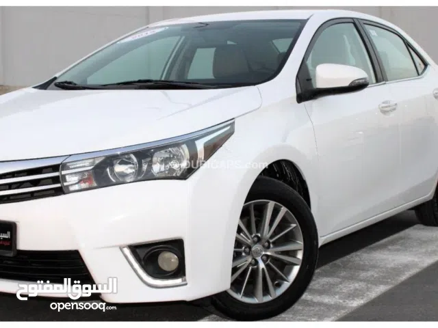 مطلوب تويوتا كورلا 2014 -2015-2016 فول اوبشن شرط النظافة