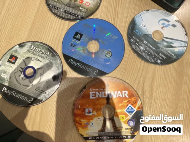 سيديات بلستيشن 3/2 بعضها مشهور  علا ثلاثه و اربعه دينار