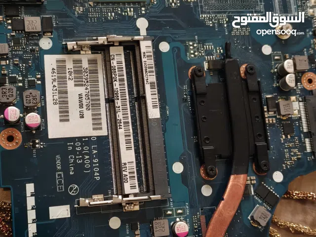 قطع غيار لابتوب ماركة لوحة الام و رام و هارد كله مذكور بشرح Dell Latitude 3540.
