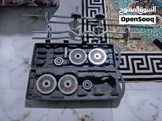 مصطبت تمرين وسستم كامل 55كيلو السعر 170