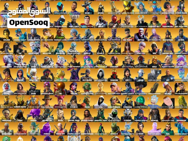 Epic games Fortnite  Rocket League +  حساب 249 Games account