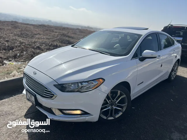 Ford fusion sport package لون ابيض مع فتحه ) السعر نهائي غير قابل للتفاوض )