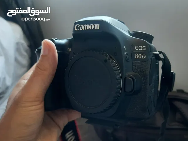 كاميرا Canon 80D مع العديد من الملحقات
