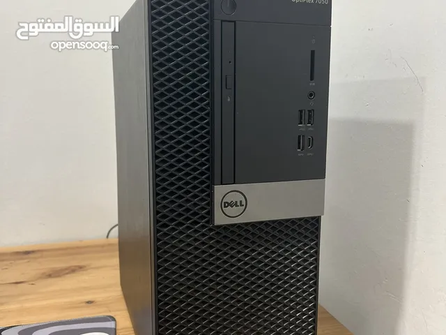 للبيع كمبيوتر ديل optiplix 7050 ويندوز 11 برو اصلي ومفعل معالج i7