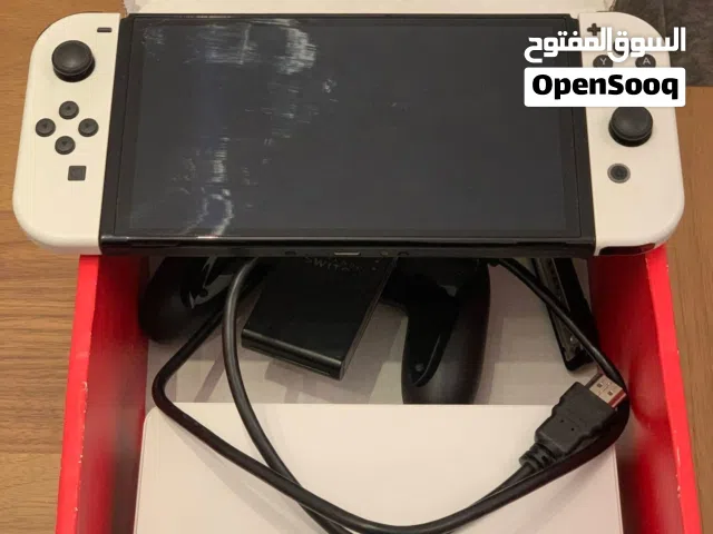 جهاز نينيتيندو سويتش اوليد ابيض مهكر Nintendo switch Oled white