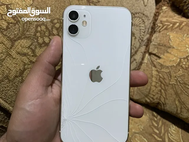 ايفون 11 عادي مساحه 256 بحاله ممتازه