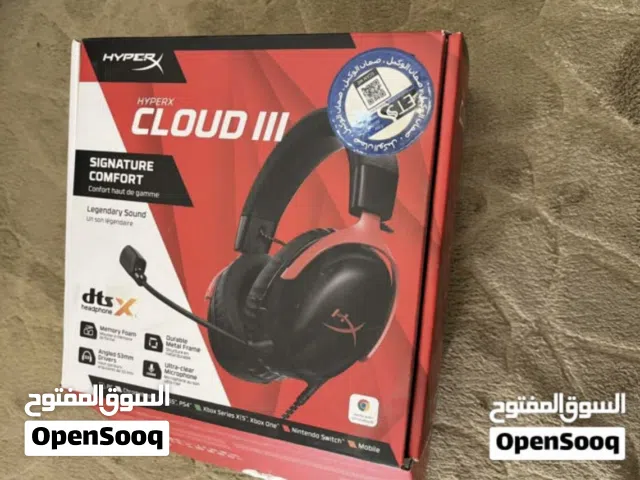 Hyperx cloud 3 open box سماعة جديدة