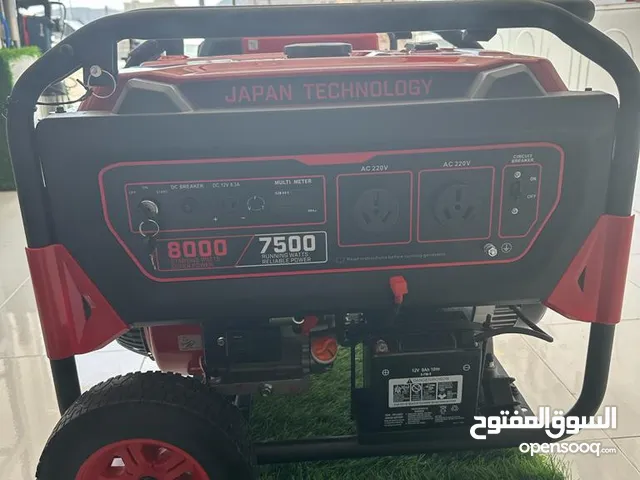 مولد كهربائي جنريتر قوة 8000 واط من شركة MAX تقنية وتصميم ياباني
