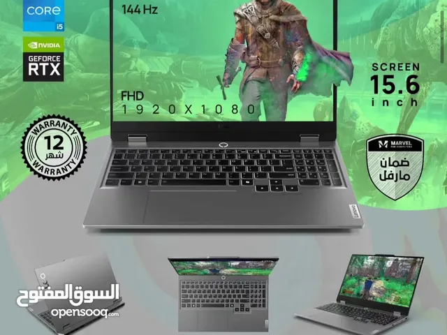 لابتوب من شركة لينوفو كارت شاشه 4050 المعالج i5 مستخدم 7 اشهر استخدمته فتره قليله هنوب تركتة