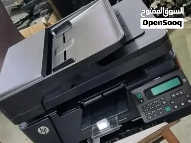 طابعه hp ليزر متعدد الاستخدامات فاكس  زائد اسكنر زائد تصوير زائد طباعه تطبع 100 الف ورقه